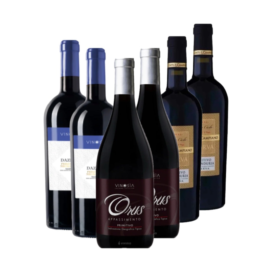Weinpaket Primitivo Premium Apulien