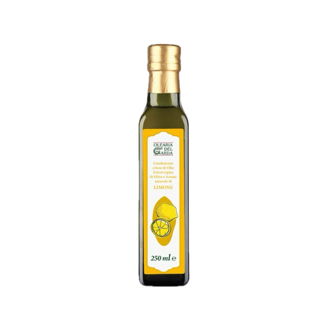 Zitronen Olivenöl – Aromatisiertes Olivenöl Extra Vergine mit Zitrone - Olearia del Garda | 250 ml