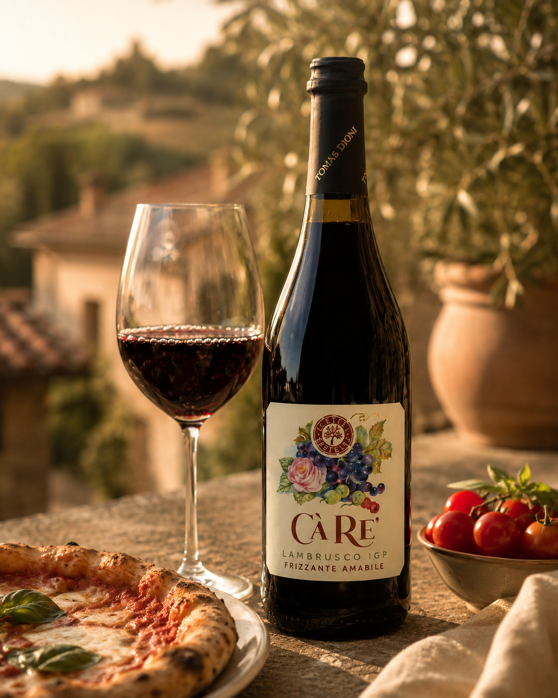 Lambrusco IGP Spumante Amabile from Emilia – CARE