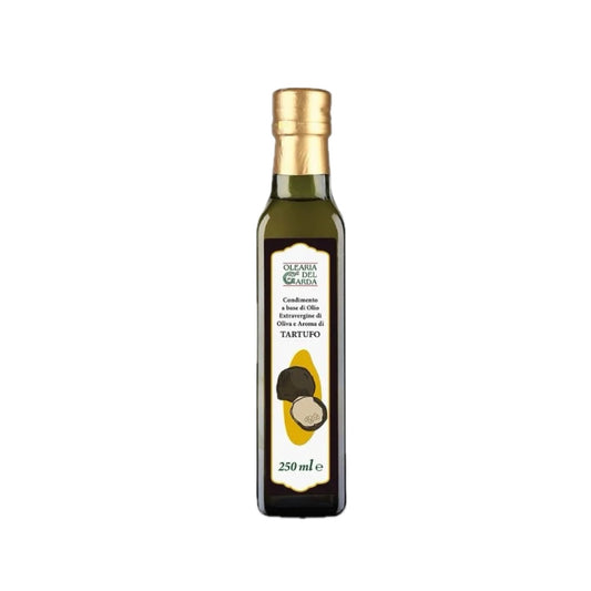 Trüffel Olivenöl – Aromatisiertes Olivenöl Extra Vergine mit weißem Trüffel  - Olearia del Garda | 250 ml