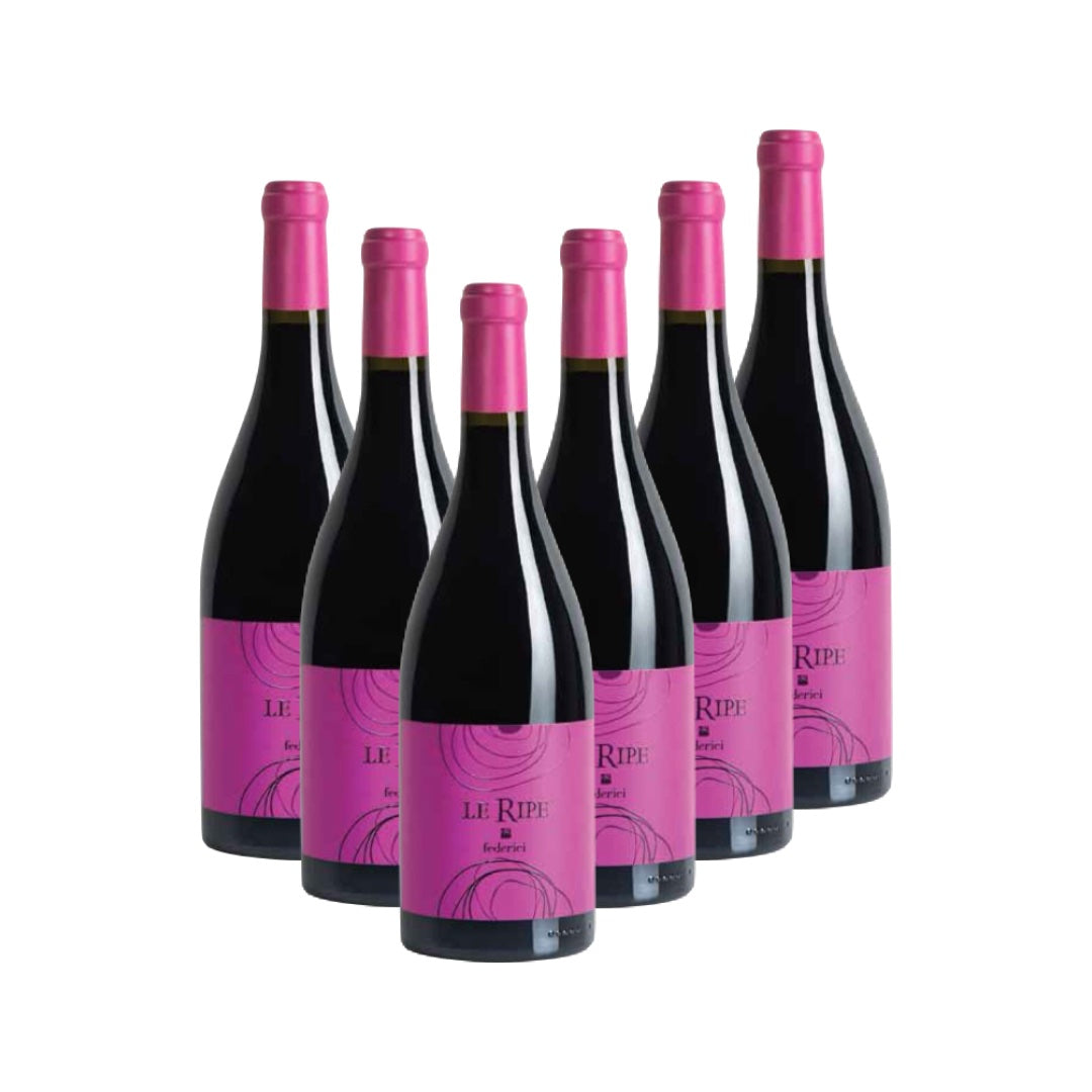 Federici Le Ripe Rosso IGT – kräftiger Vegan-Rotwein aus Latium