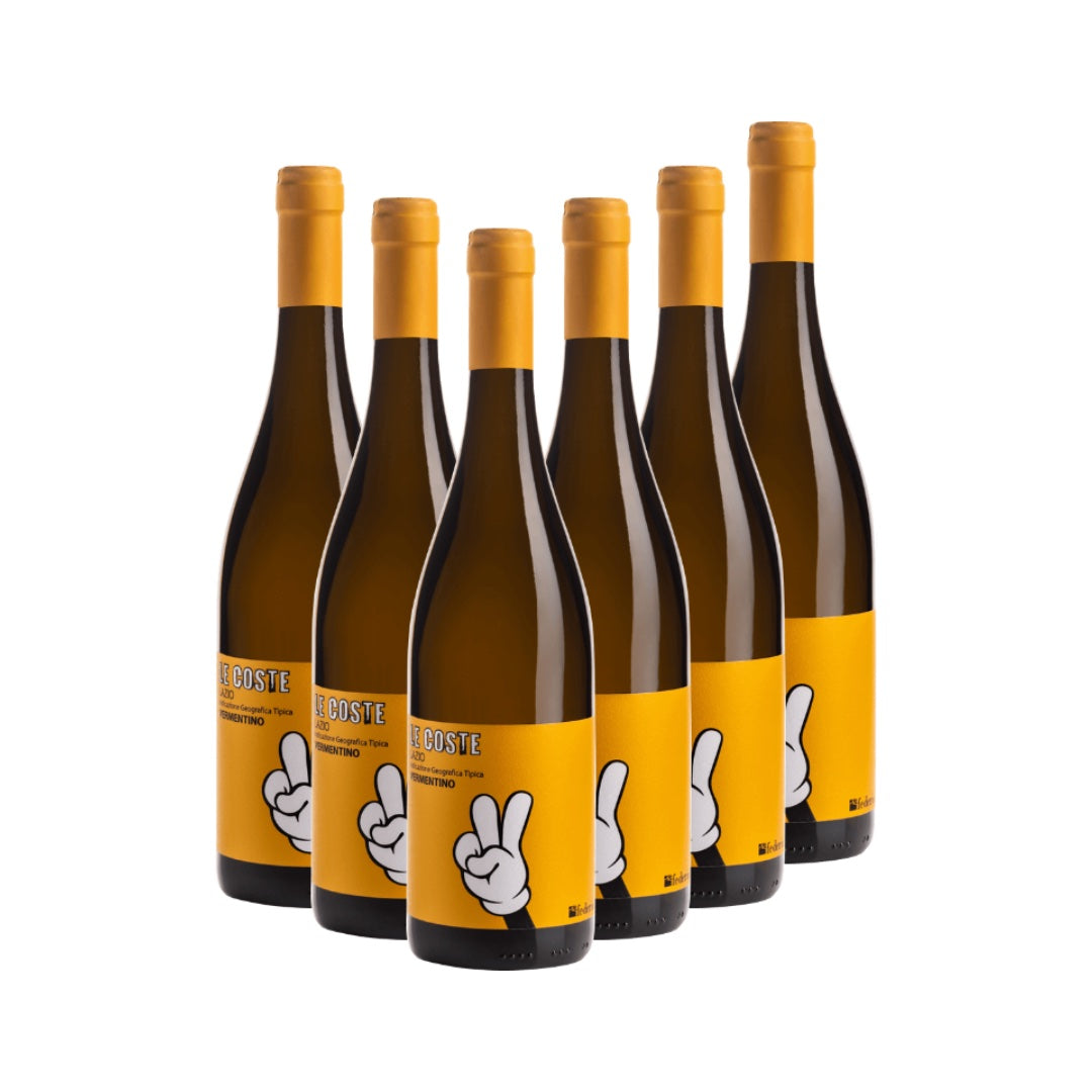 Le Coste Lazio Vermentino IGT – Federici | veganer Weißwein aus Latium