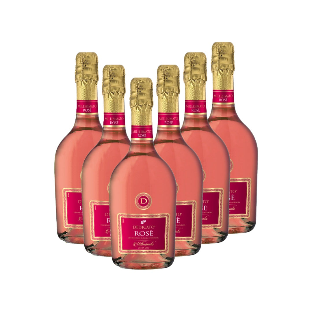 Spumante Rosé Millesimato Extra Dry - Dedicato