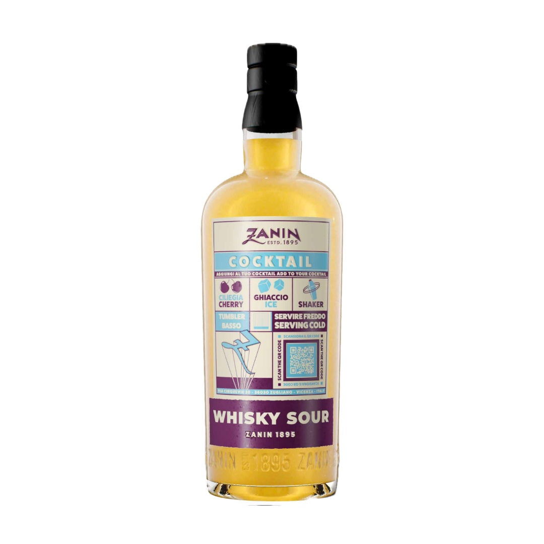 Whiskey Sour – Ready to Drink Cocktailgenuss aus Italien - Zanin 1895