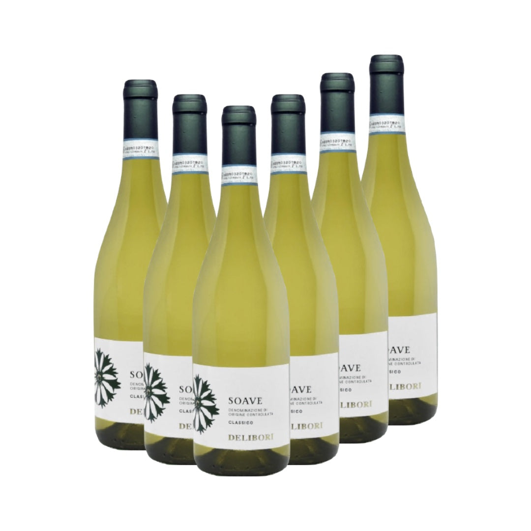 Delibori Soave DOC Classico – eleganter Weißwein aus Venetien