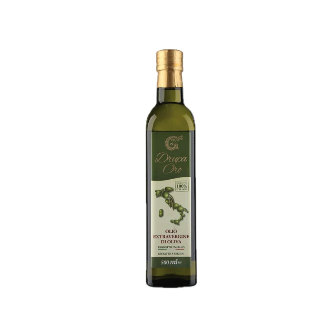 Olio Extravergine Di Olivia 100% italiano Drupa Oro - Olearia del Garda | 500 ml