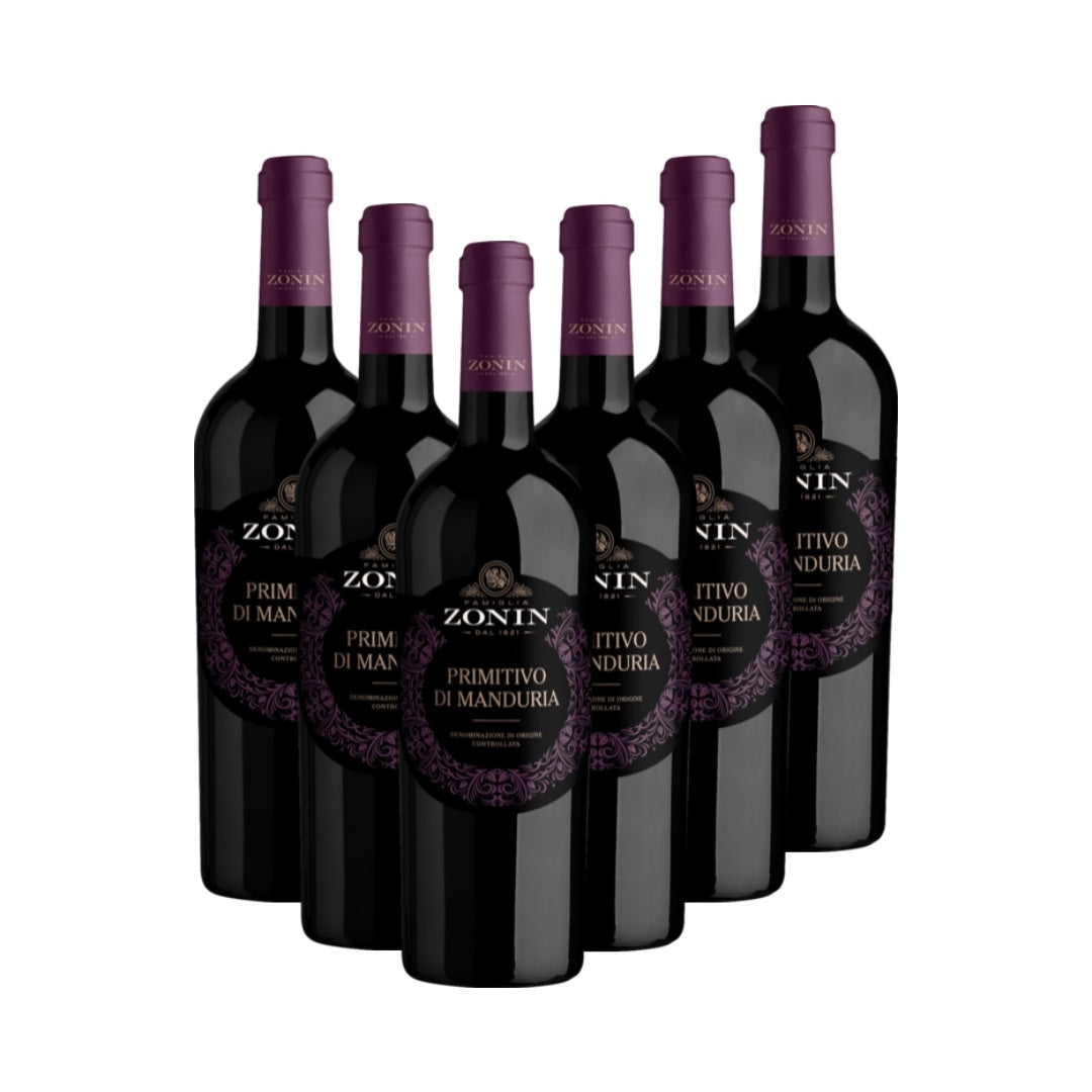 Zonin Primitivo di Manduria DOC – kraftvoller Rotwein aus Apulien