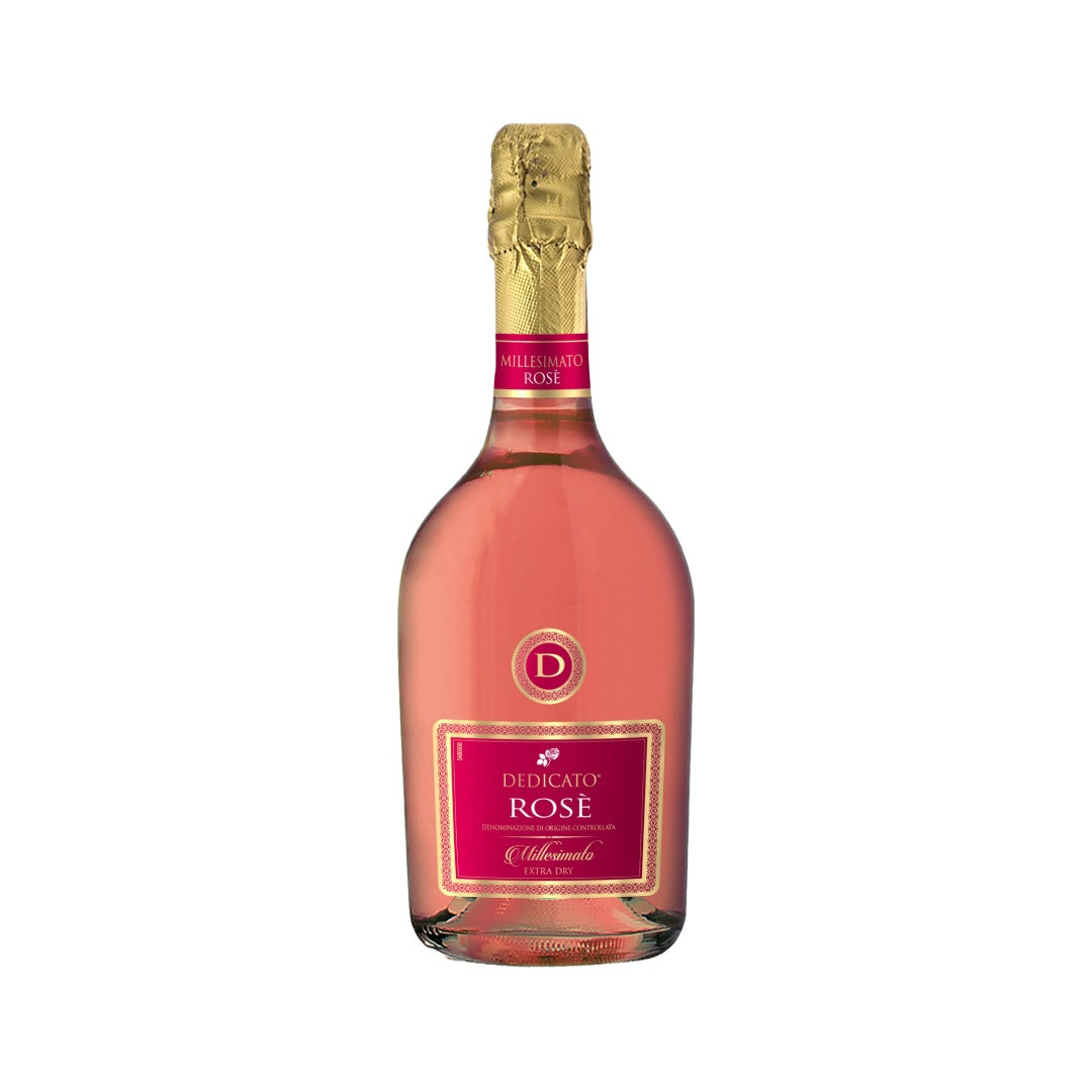 Spumante Rosé Millesimato Extra Dry - Dedicato