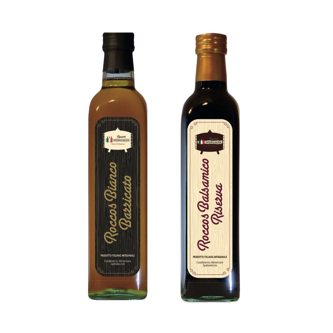 Kombipaket (Roccos Bianco Barricato & Roccos Balsamico Riserva)