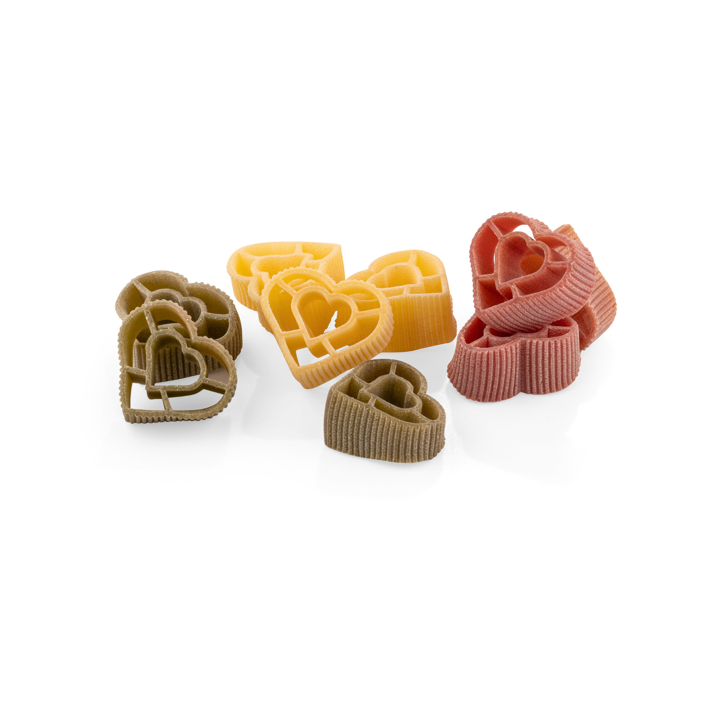 Cuori tricolore 500 g – Nudelform