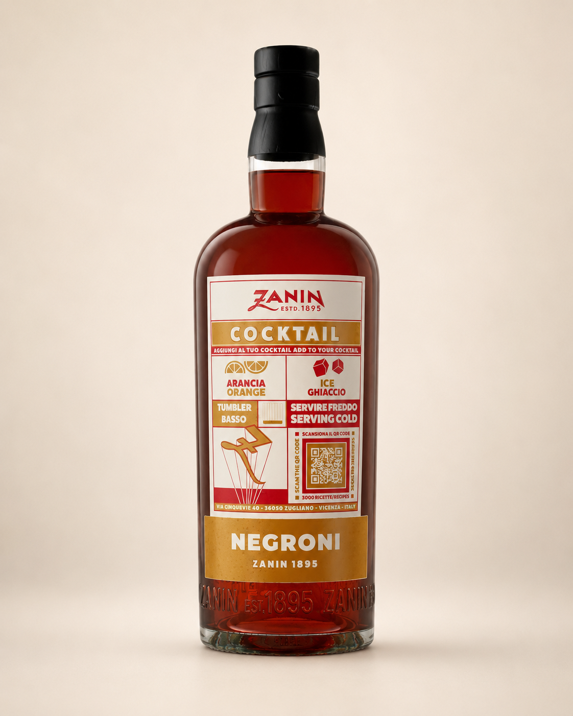 Negroni – Ready to Drink Cocktailgenuss aus Italien - Zanin 1895