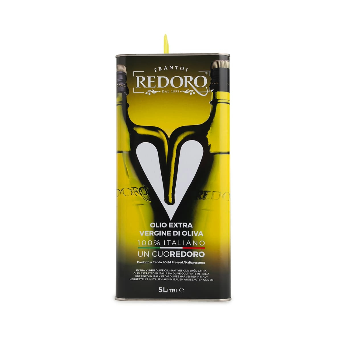 Redoro Olivenöl Extra vergine – Gold Line 100% italienisch 5 L
