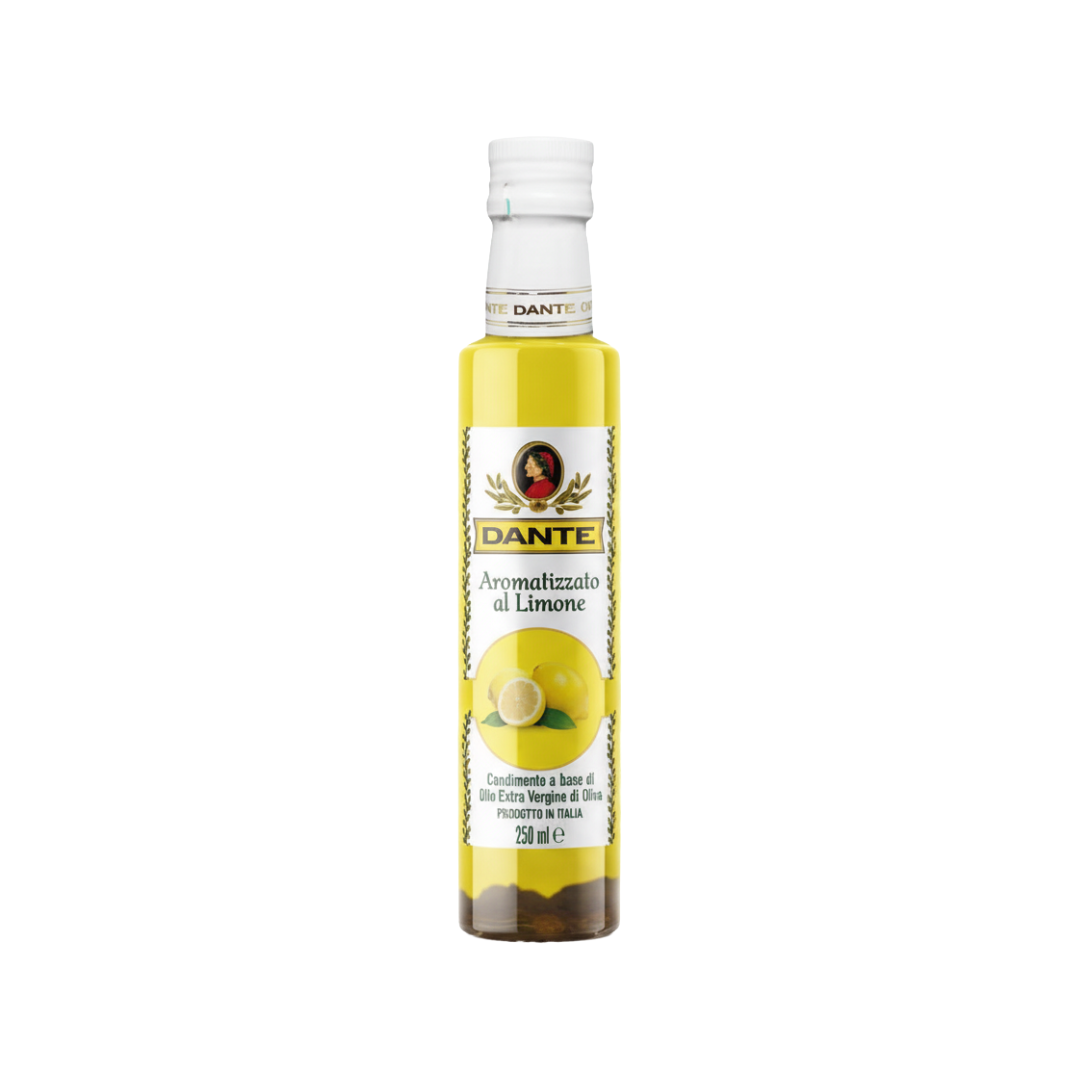 Zitronenöl Olio Dante – Olivenöl Extra Vergine mit Zitrone 250 ml