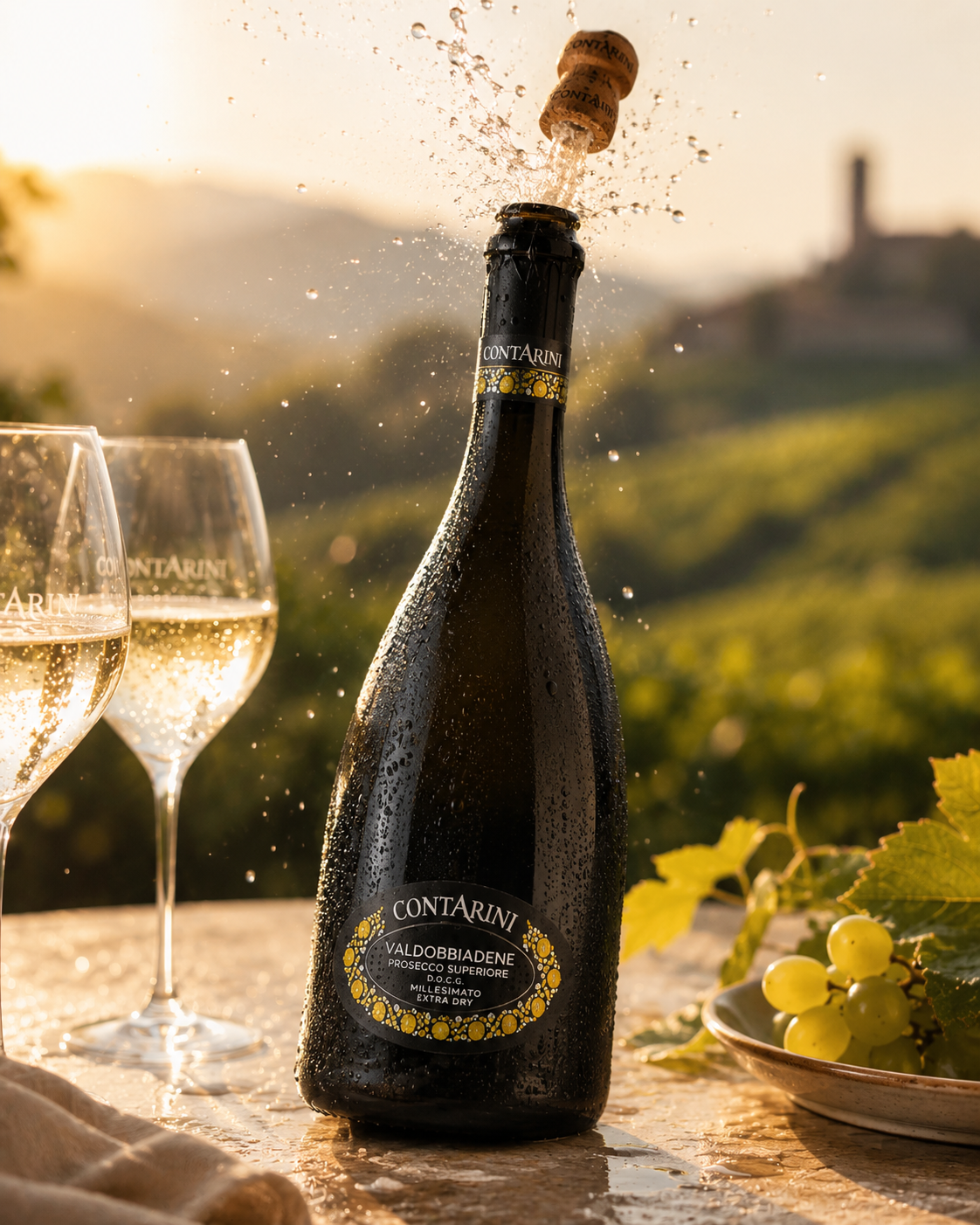 Valdobbiadene Prosecco Superiore DOCG Millesimato Extra Dry – Contarini