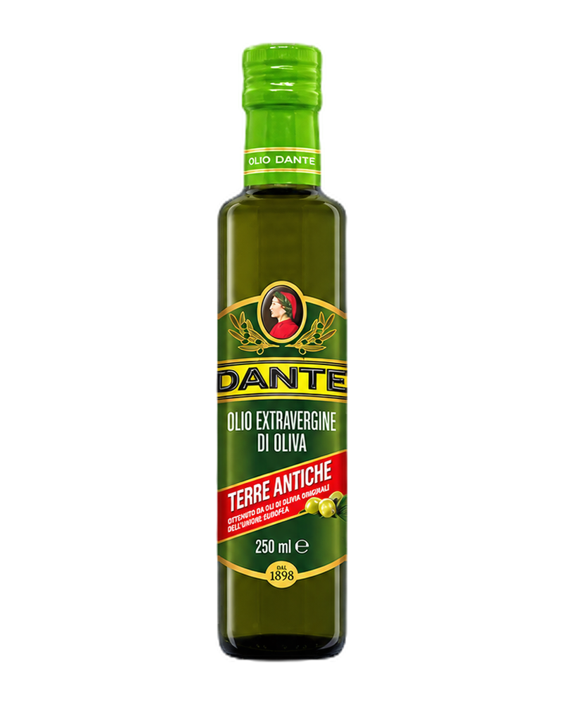 Olio Dante Terre Antiche – Olivenöl Extra Vergine 250 ml Freisteller