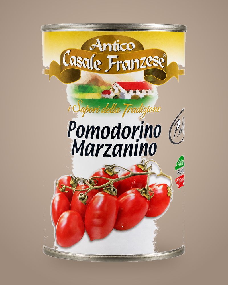 Antico Casale Franzese Pomodorino Marzanino, Dose mit geschälten Kirschtomaten, 400 g