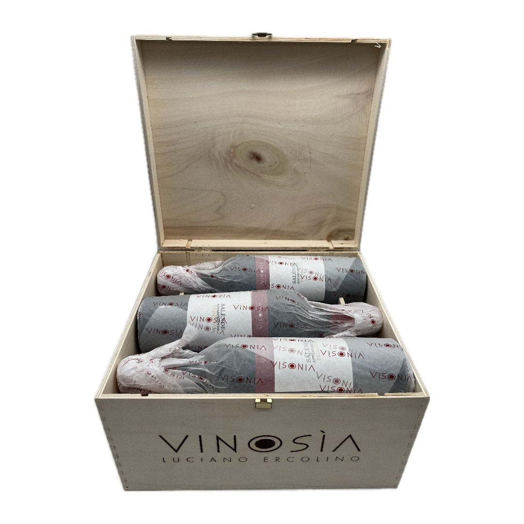 6er Karton Vinosia Salende Appassimento Salento Primitivo IGT - Roccos Weinlager