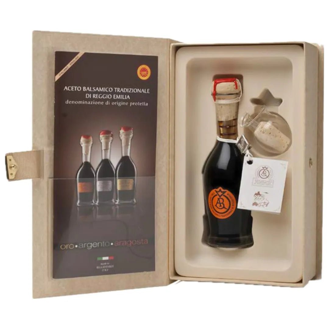 Aceto Balsamico Tradizionale Di Reggio Emilia D.O.P. Aragosta mind. 12 Jahre gereift (240-269 Punkte) - Roccos Weinlager