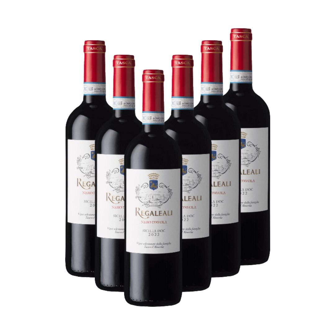 Tasca d’Almerita Regaleali Nero d’Avola DOC 2022 – authentischer Sizilien-Rotwein