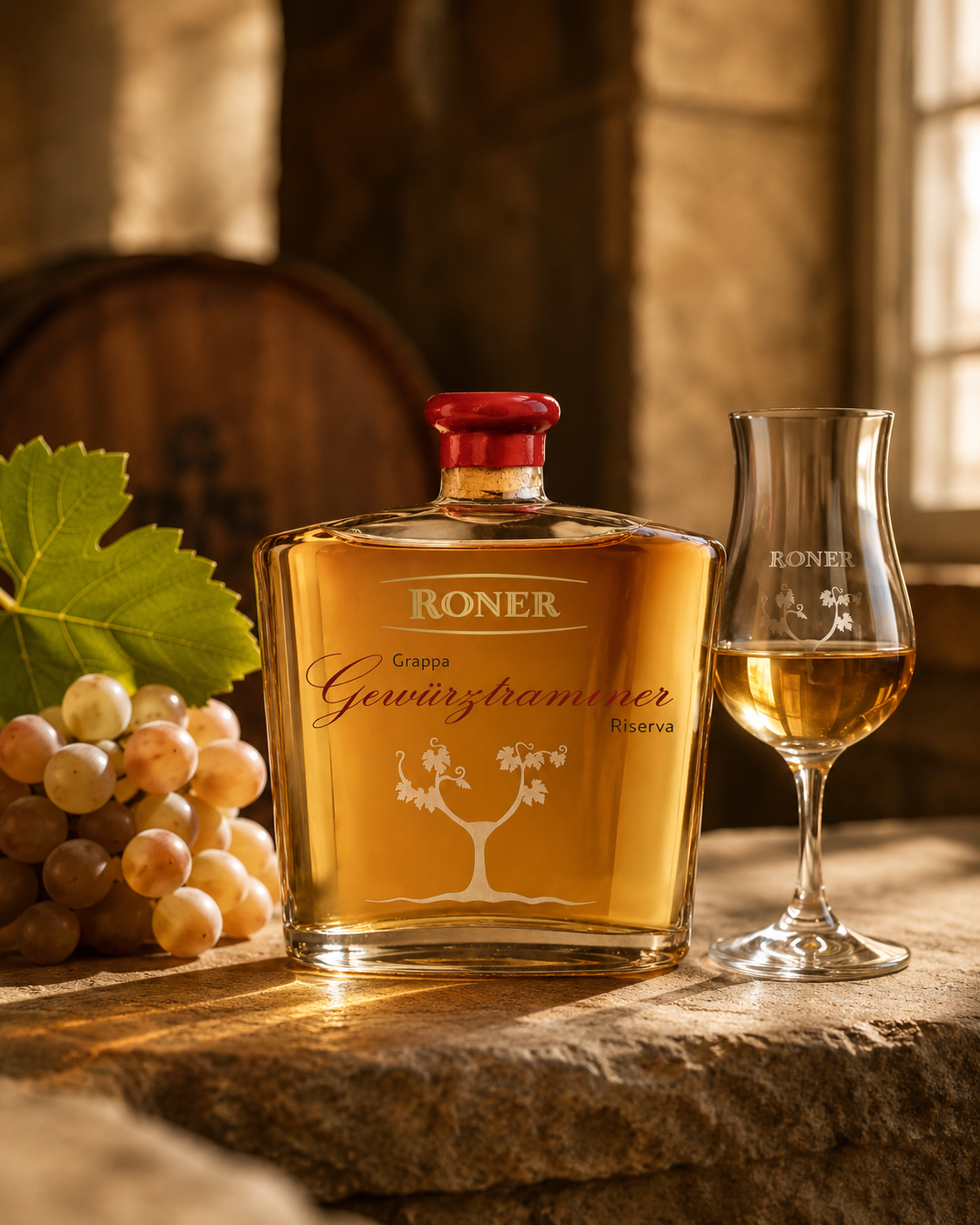 Roner Grappa Gewürztraminer Riserva 40%