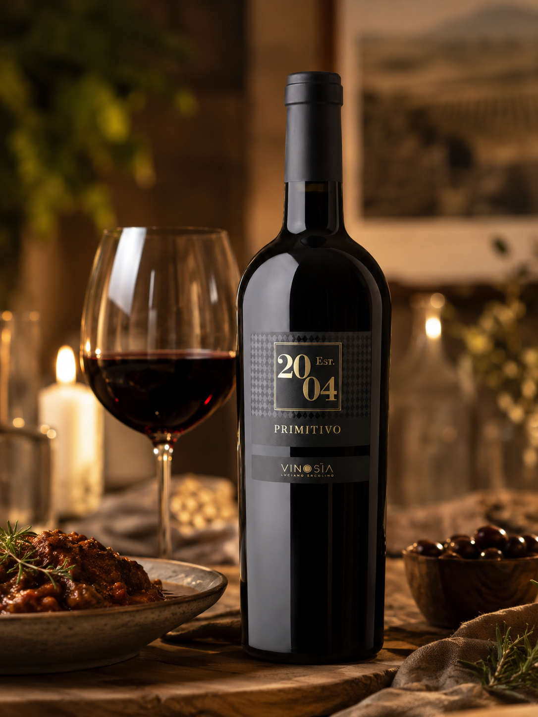 Est. 2004 Primitivo Salento IGT 2023 - Vinosia