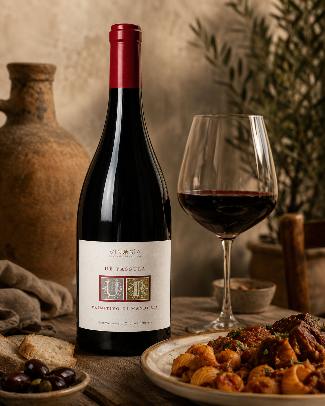 UÉ PÀSSULA Primitivo di Manduria DOC 2022 - Vinosia