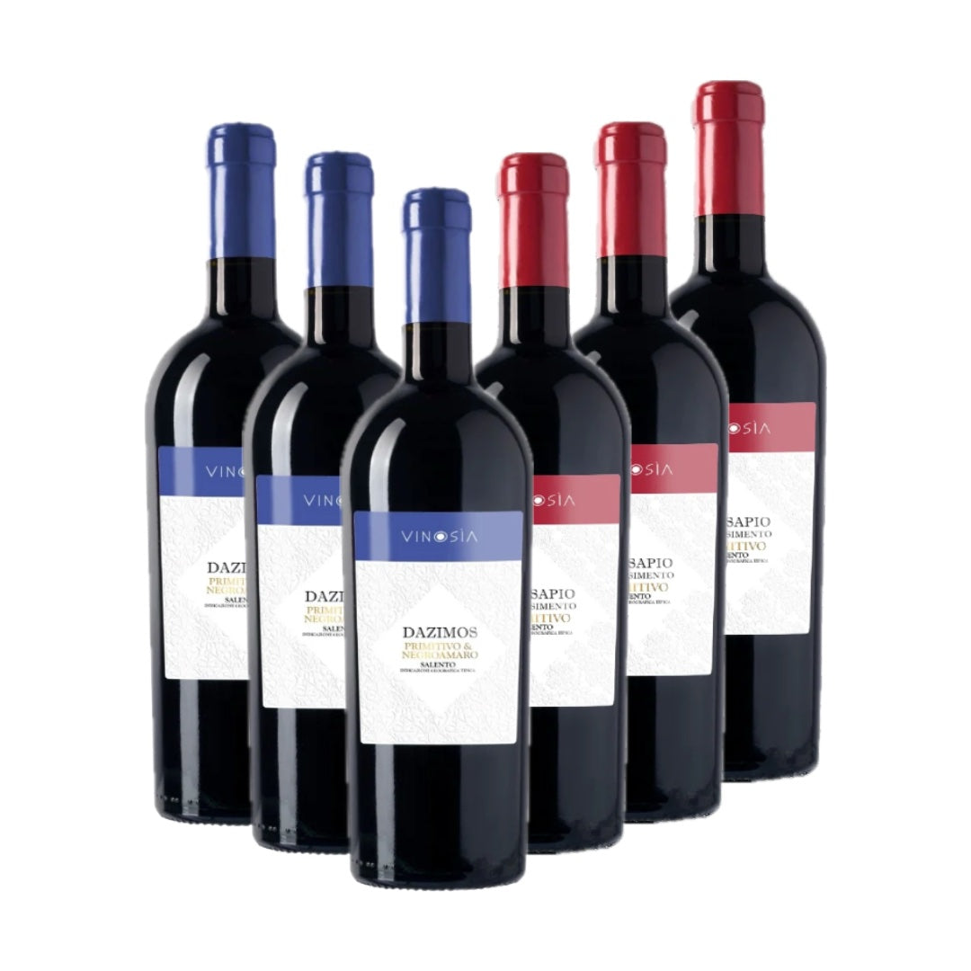 Weinpaket Vinosia - Messapio & Dazimos