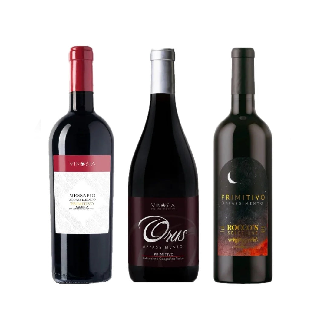 Rotwein Primitivo Appassimento Probierpaket