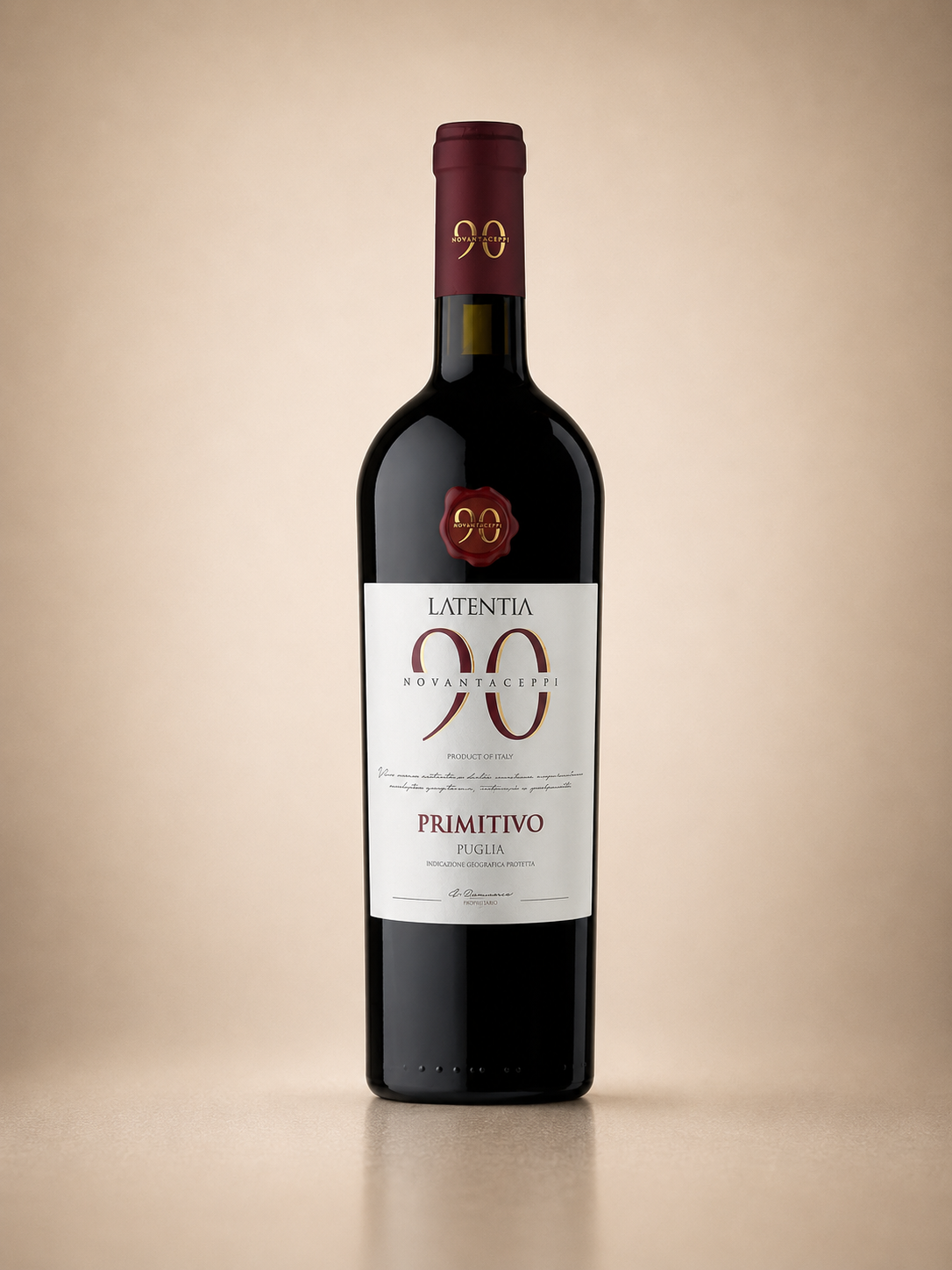 Novantaceppi Primitivo Puglia IGT 2024