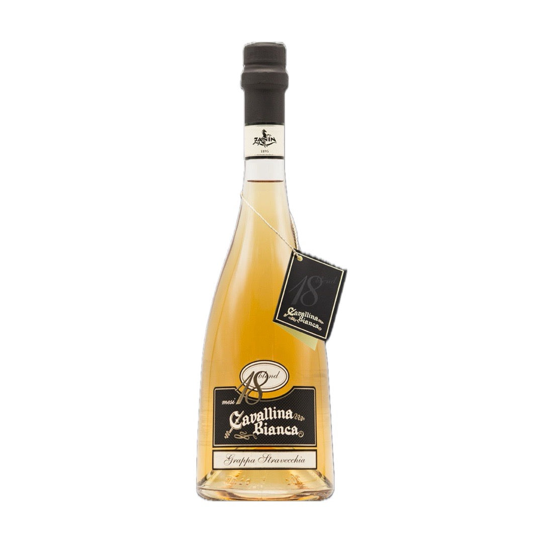 Grappa Stravecchio Cavallina BIANCA 18 1,5l - Zanin 1895