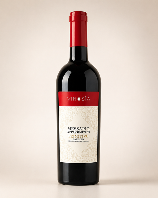 Messapio Primitivo Appassimento Vinosia 2023