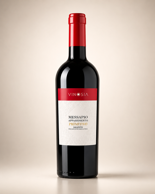 Messapio Primitivo Appassimento Vinosia 2023