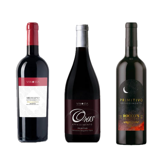 Rotwein Primitivo Appassimento Probierpaket