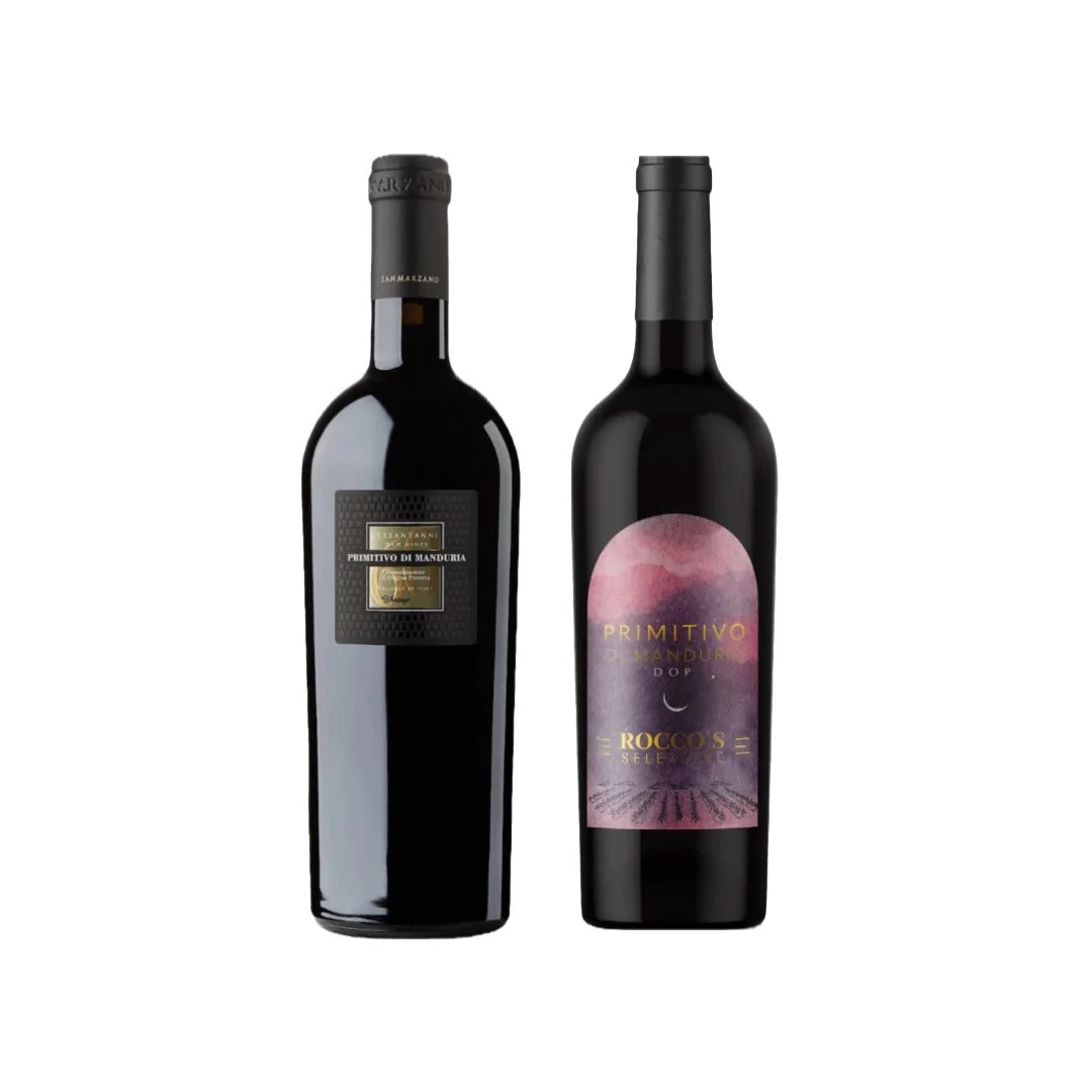 Rotwein Primitivo di Manduria Probierpaket