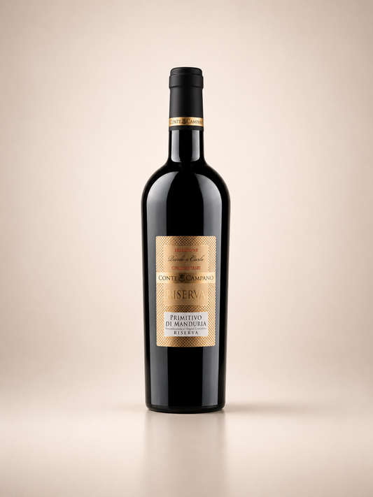 Conte di Campiano Primitivo di Manduria Riserva 2022