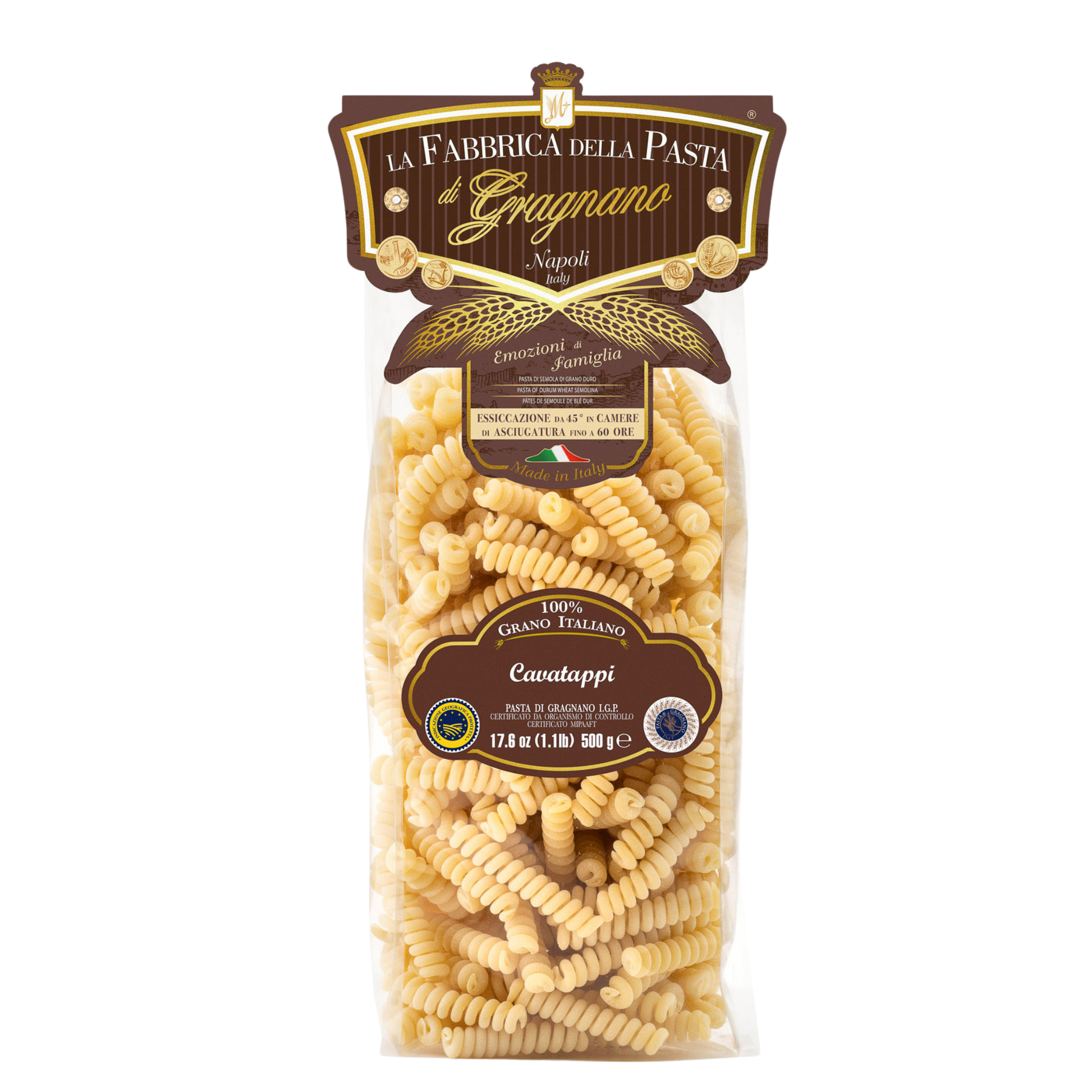 Cavatappi IGP 500 g – Verpackung