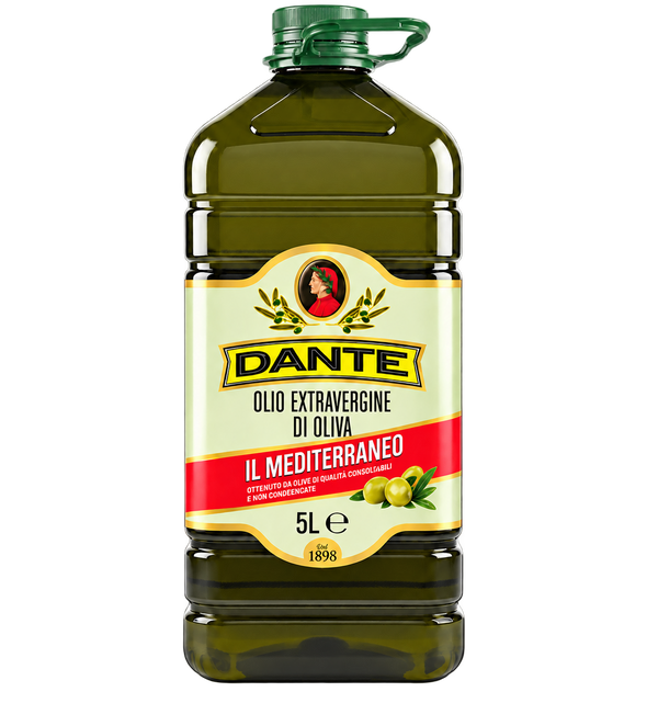 Olio Dante Il Mediterraneo – Olivenöl Extra Vergine 5 Liter
