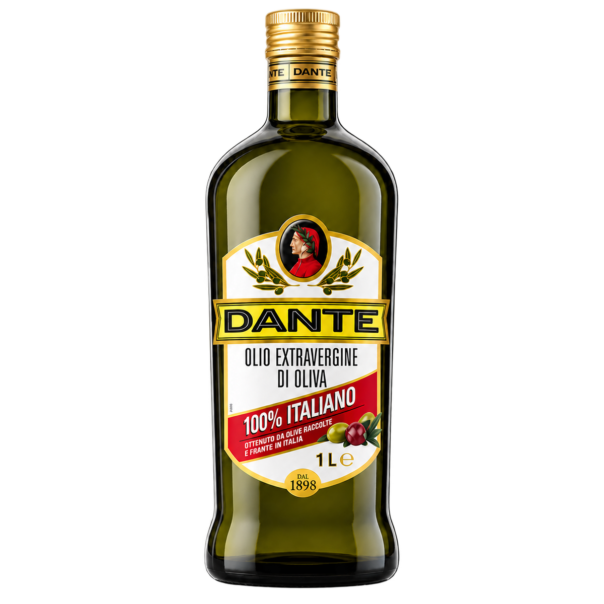 Olio Dante 100% Italiano – Olivenöl Extra Vergine 1 Liter