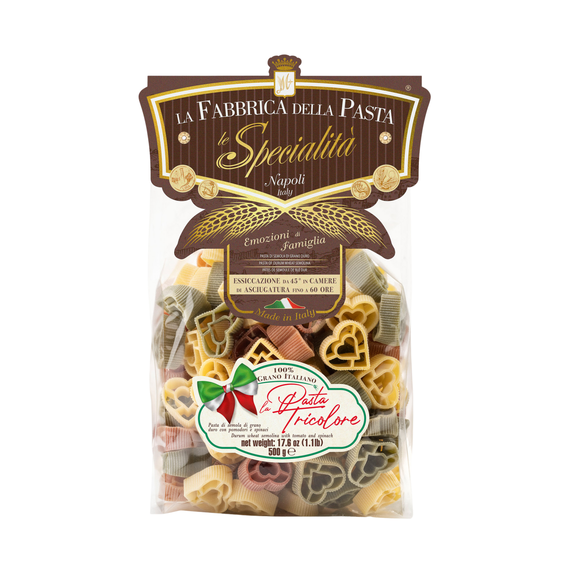 Cuori tricolore 500 g – Verpackung