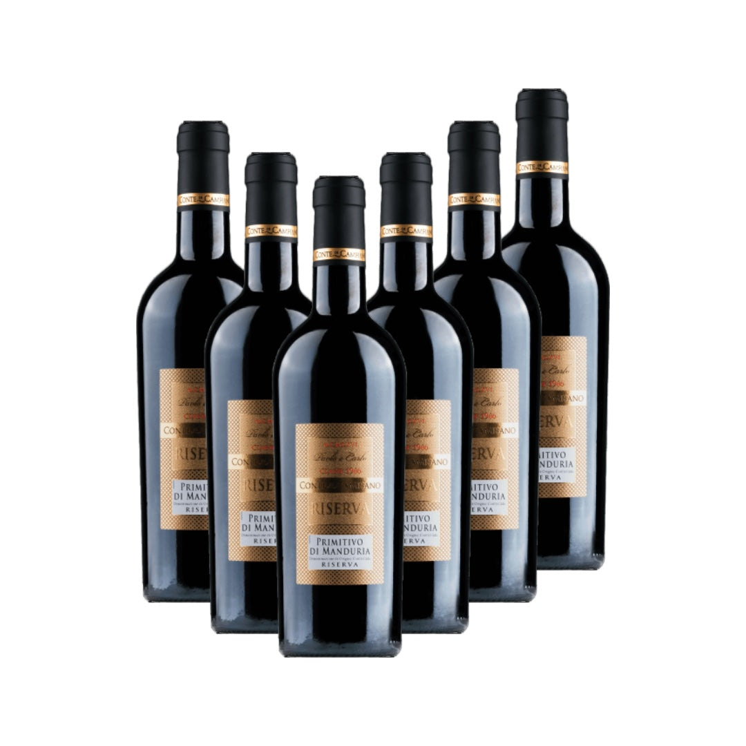 Conte di Campiano Primitivo di Manduria Riserva 2022