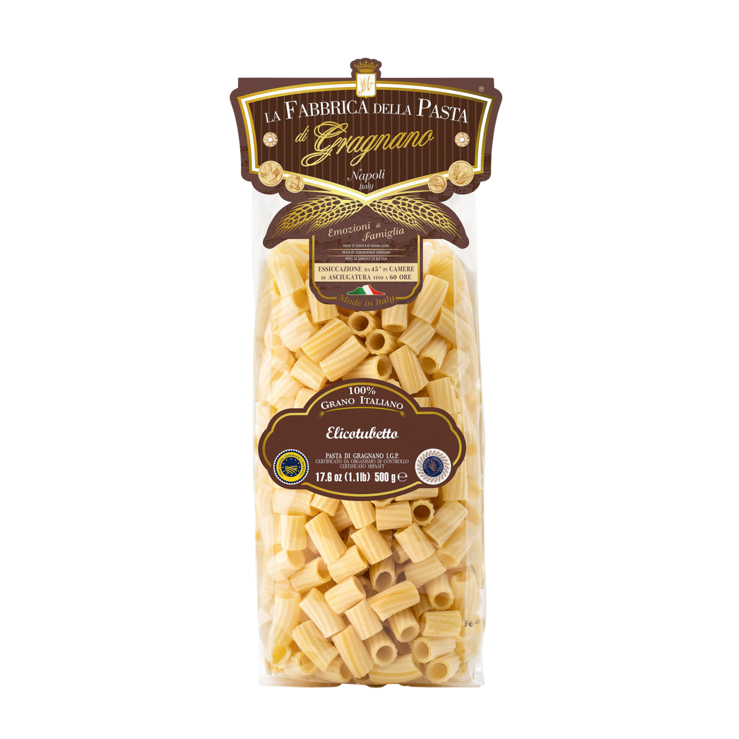 Elicotubetto IGP 500 g – Verpackung