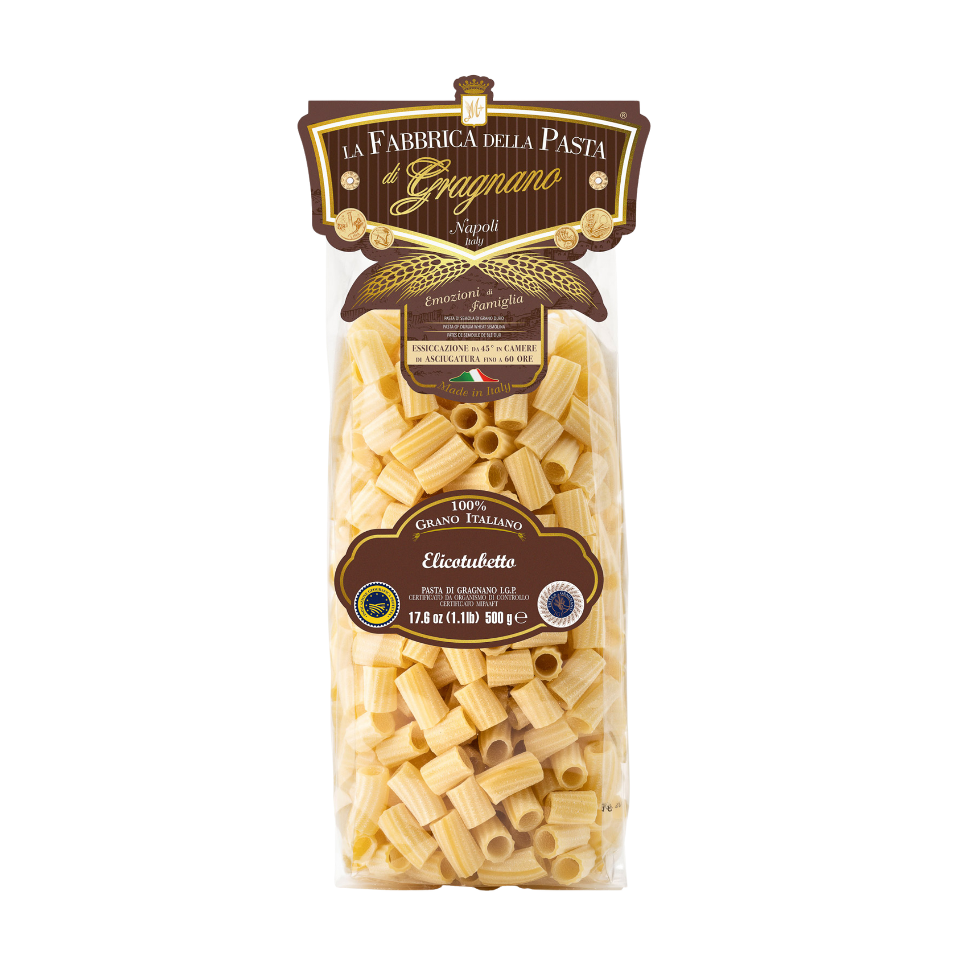 Elicotubetto IGP 500 g – Verpackung