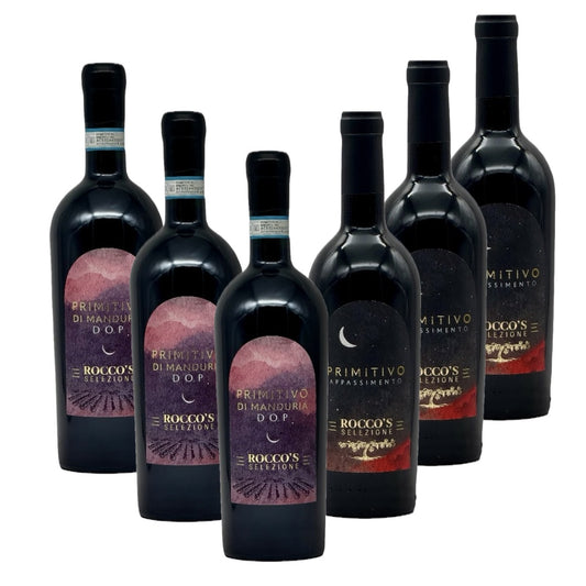 Weinpaket Roccos Selezione - Exklusive Premium Primitivo