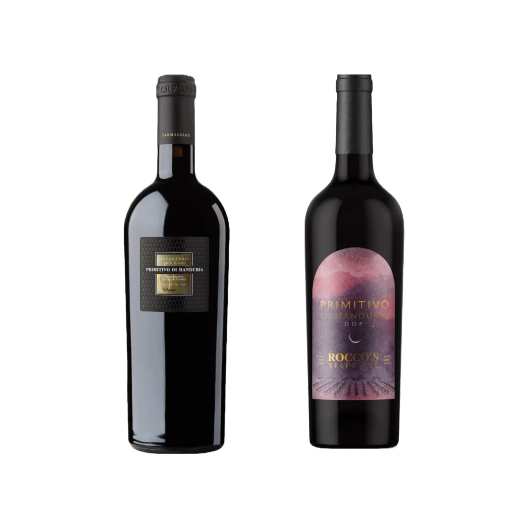 Rotwein Primitivo di Manduria Probierpaket