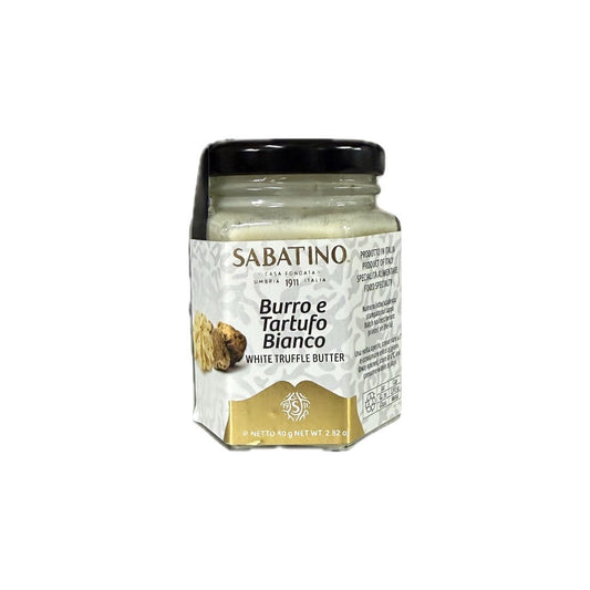 Sabatino – Burro e Tartufo Bianco (Weiße Trüffelbutter) 80g