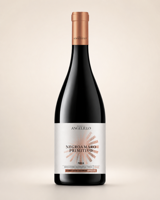 Famiglia Angelillo Negroamaro Primitivo Appassite 2025