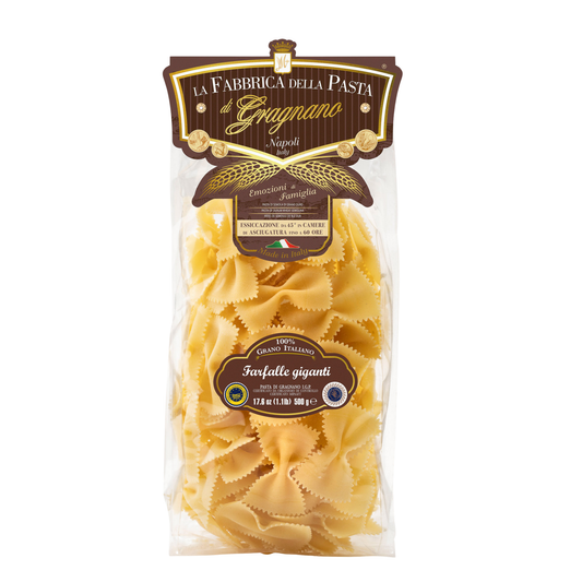 Farfalle Giganti IGP 500 g – Verpackung