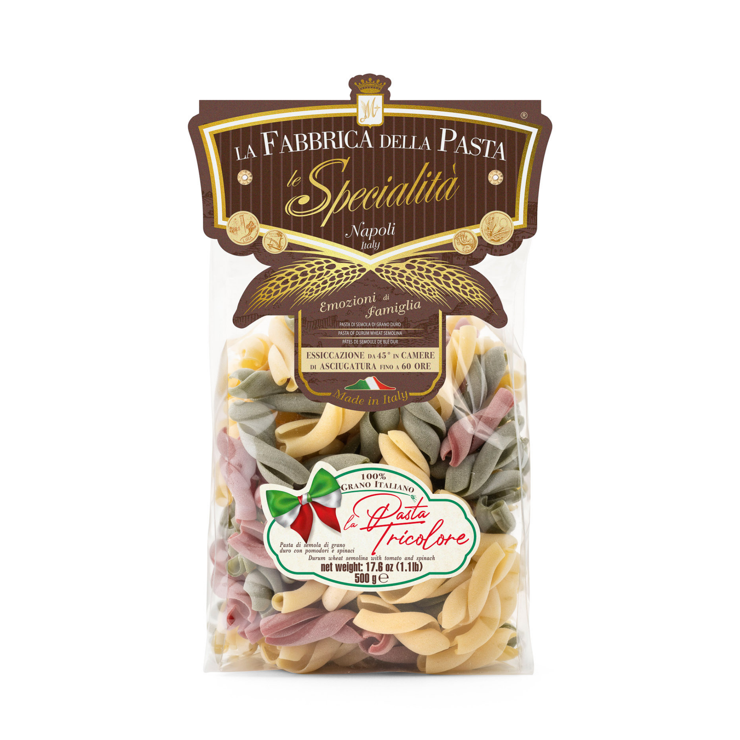 Fidanzati italiani tricolore 500 g – Verpackung