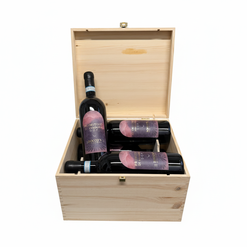 Primitivo di Manduria DOP – Roccos Selezione – 66 Jahre alte Reben