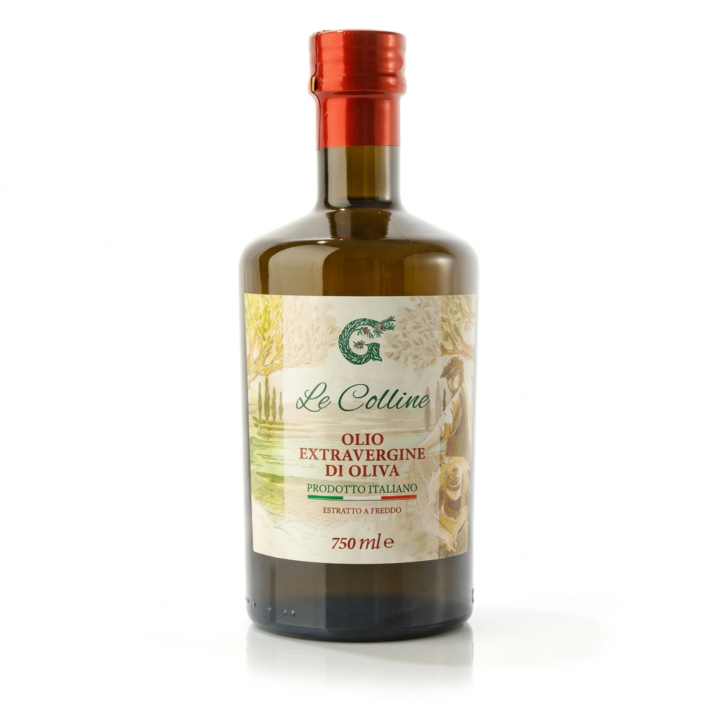 Le Colline – 100% italienisches Natives Olivenöl Extra Vergine | 0,75 L